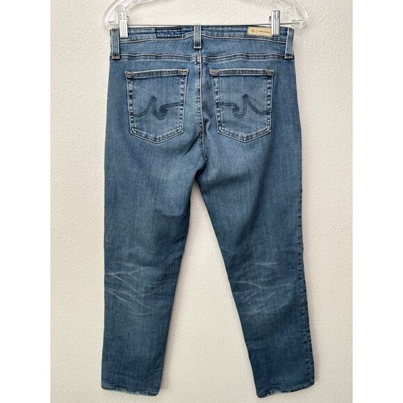 AG Adriano Goldschmied Prima Crop Cigarette Jeans Blue Women’s 29R - Picture 5 of 11